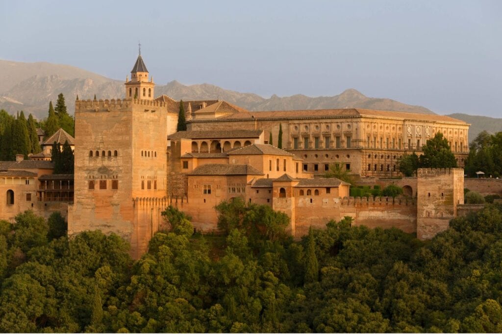 panoramic view of the Alhambra, Grenada