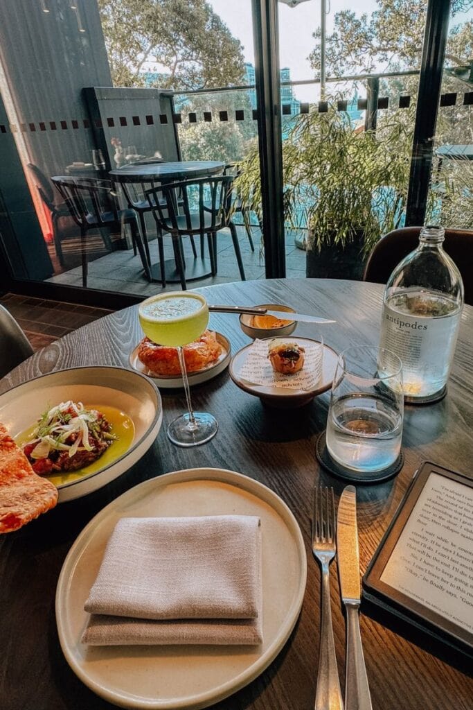 Advieh Restaurant and Bar lunch menu
