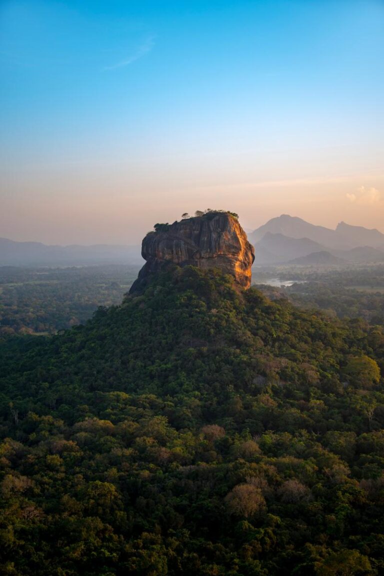 Lion's Rock at sunset