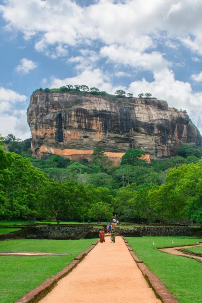 Lion's Rock from the bottom