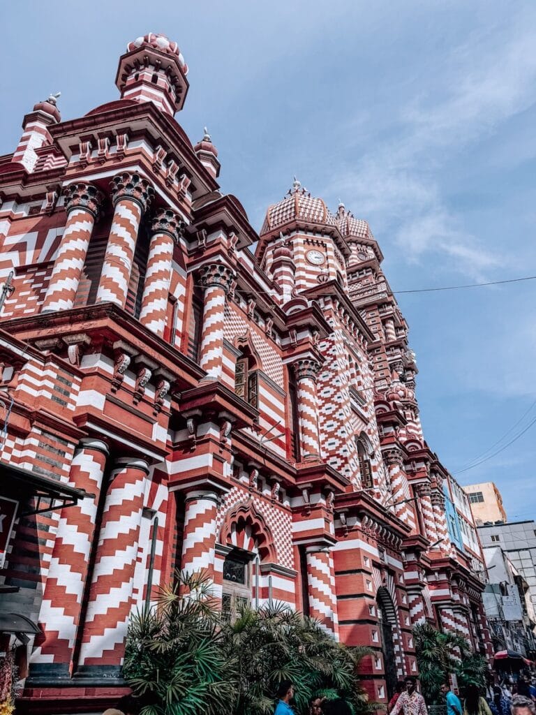 Jami ul alfar mosque red mosque colombo Sri lanka