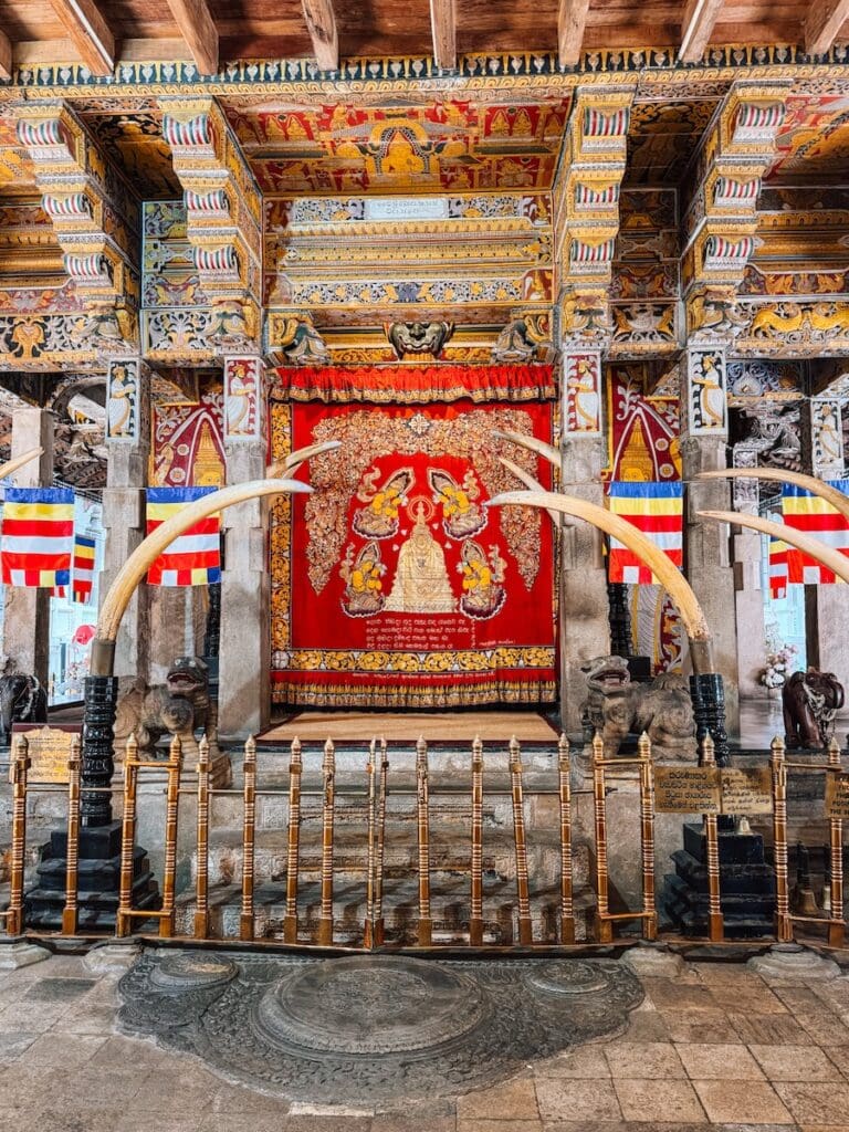 Temple of the tooth Kandy Sri Lanka