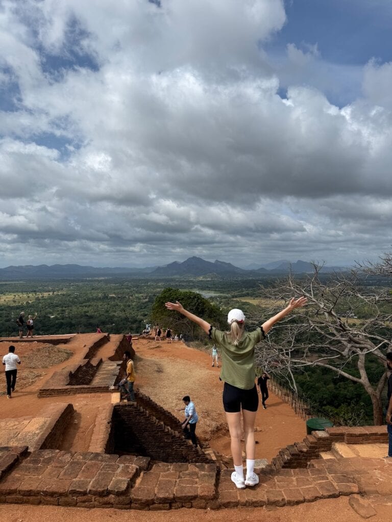Views on top of Sigiriya Lions Rock