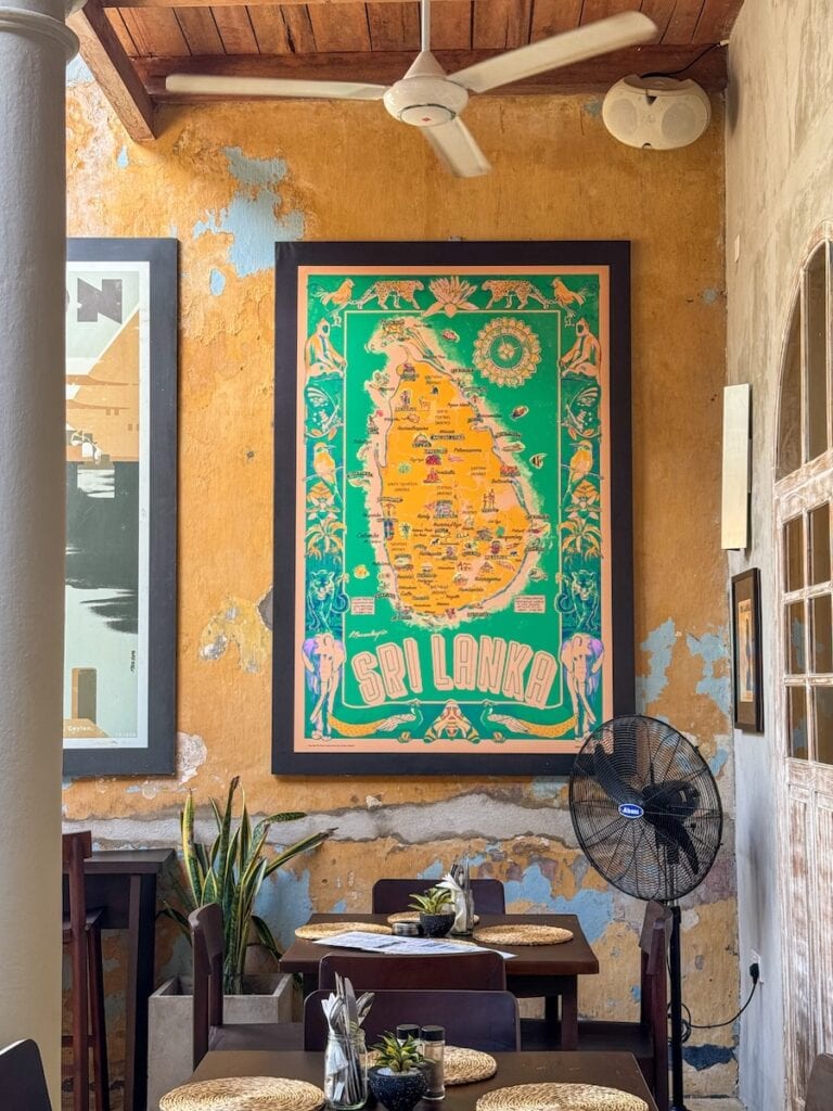 cafe in Galle Sri Lanka