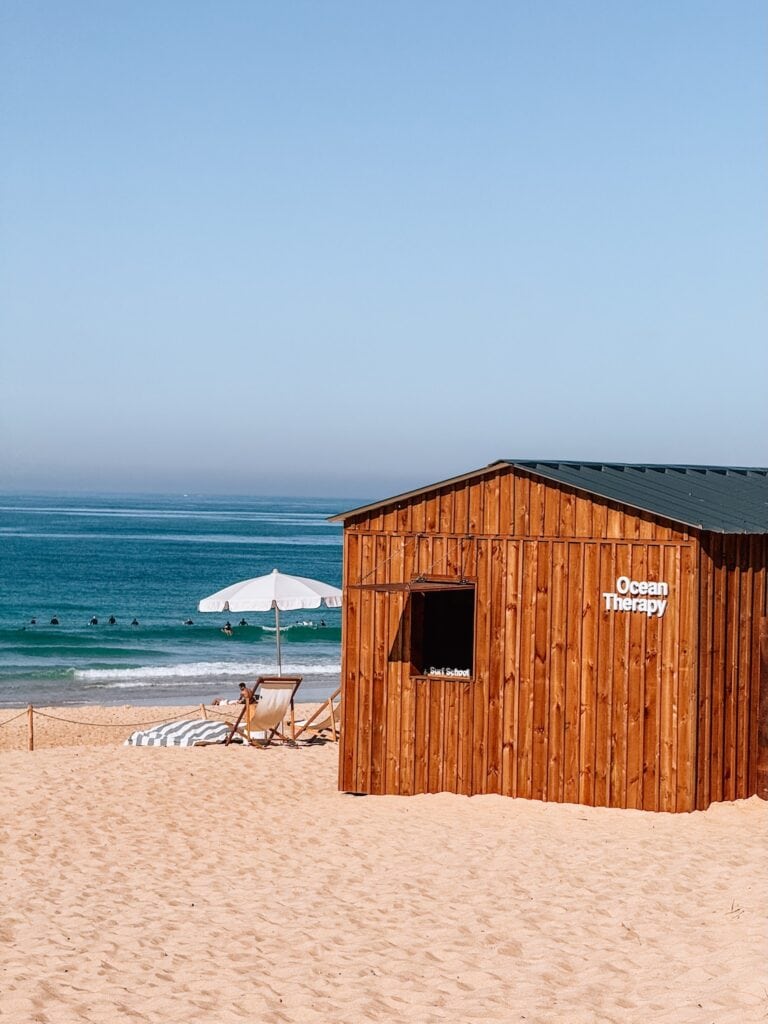 Hossegor Beach on a sunny day