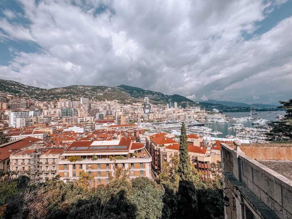 Monte Carlo Monaco view over harbour