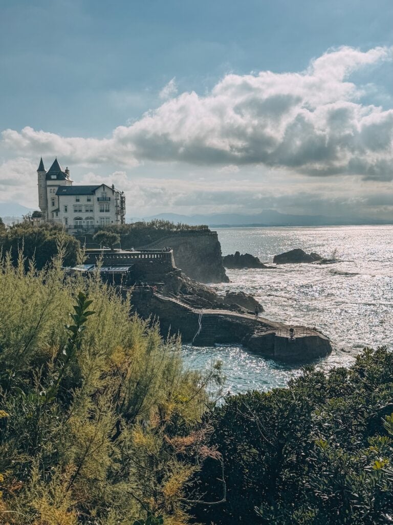 iconic Villa Belza overlooking Biarritz