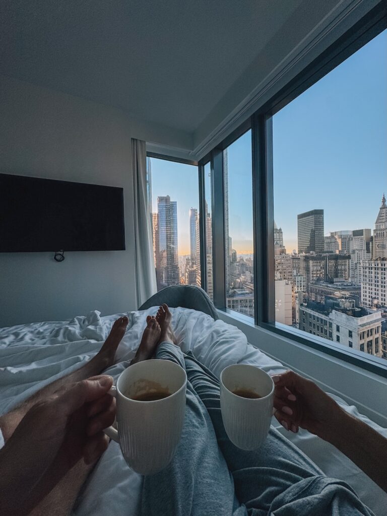 where to stay in new york city with skyline views empire state views